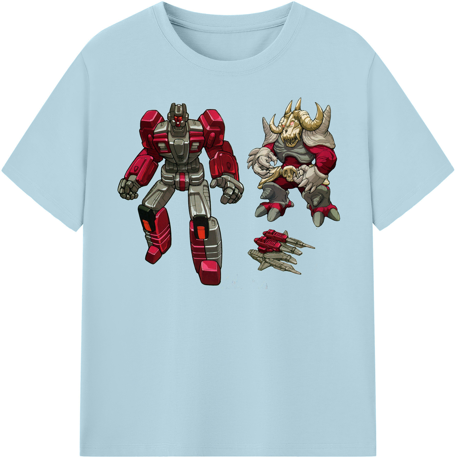 （画像用）  綿100％半袖Tシャツ（フロントプリント）